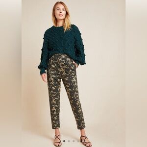 NWT floral camouflage pants from Anthropologie